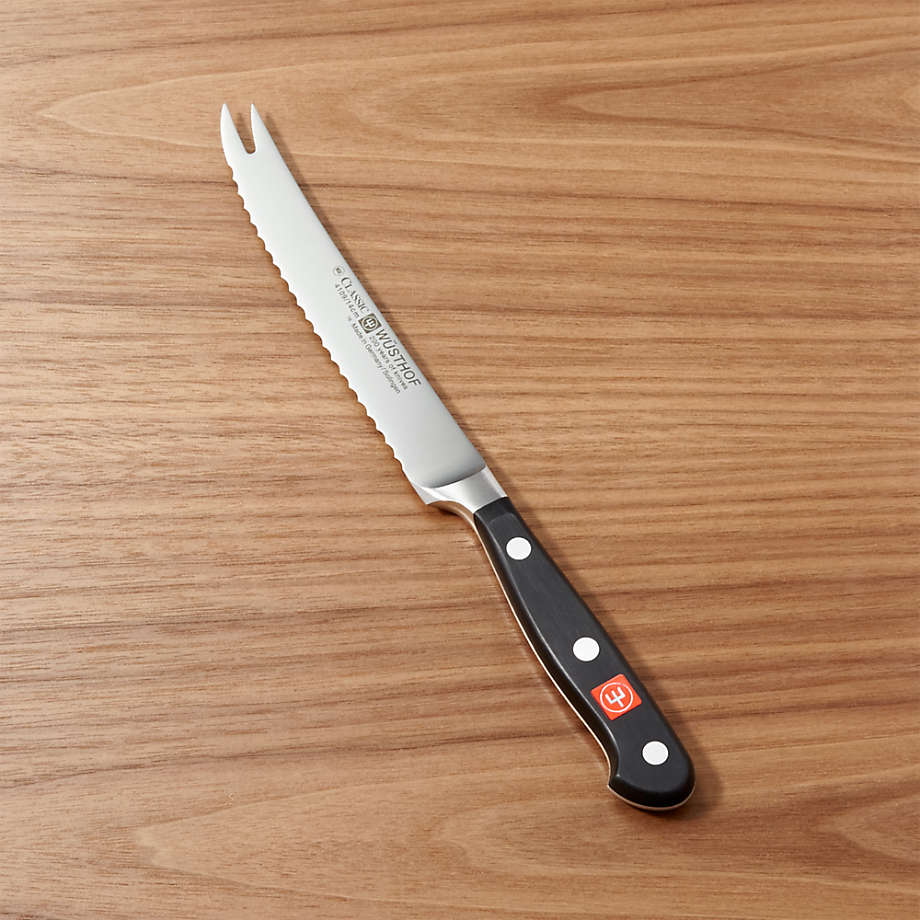 Wüsthof Classic 5" Tomato Knife + Reviews Crate and Barrel