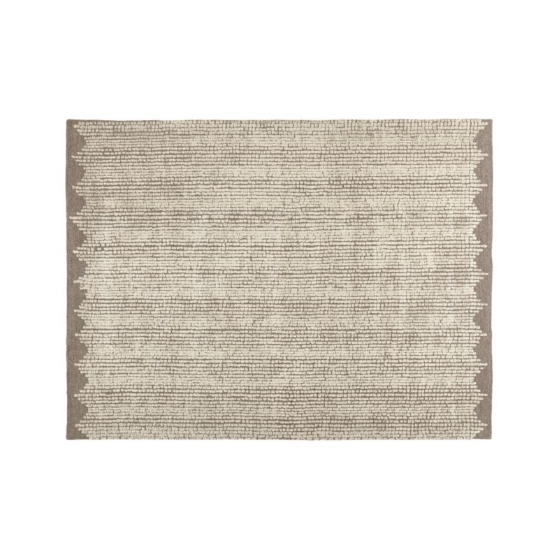 Clea Textured Rug 9'x12' + Reviews Crate and Barrel