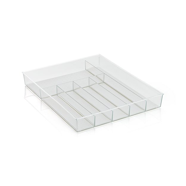 Madesmart ® Clear Drawer Organizer | Crate and Barrel