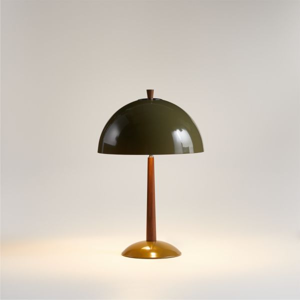 Clem Light Green Metal Table Lamp 19.68