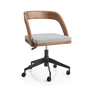Home Office Chairs Swivel Casters Leather More Crate Home Office Chairs Swivel Casters Leather More Crate