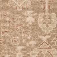 Combe Wool Traditional Handknotted Garden Beige Rug Swatch 12"x18"