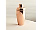 Stainless Steel Cocktail Shaker with Copper Finish