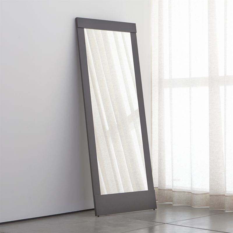 Colby Bronze Floor Mirror Reviews Crate And Barrel