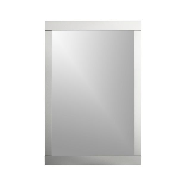 Colby Nickel Wall Mirror in Mirrors + Reviews | Crate and Barrel
