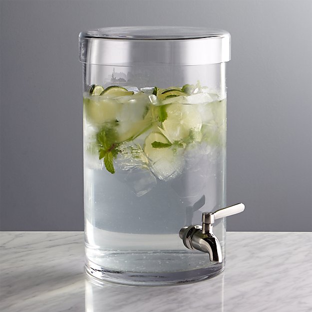 Glass Drink Dispenser - Crate & Barrel