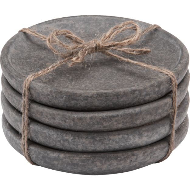 Set of 4 Cole Coasters + Reviews Crate and Barrel