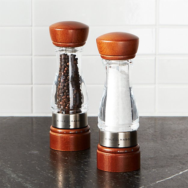 Cole & Mason ® Keswick Salt and Pepper Mills | Crate and Barrel