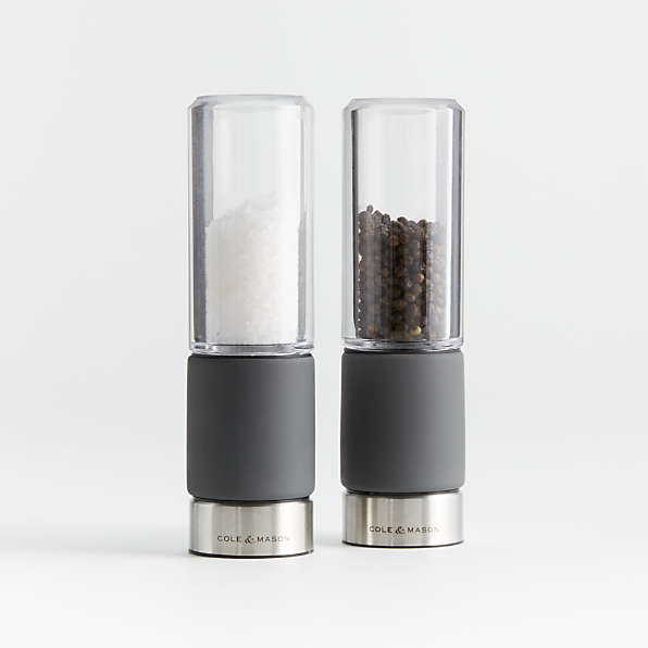 pepper mill salt shaker set