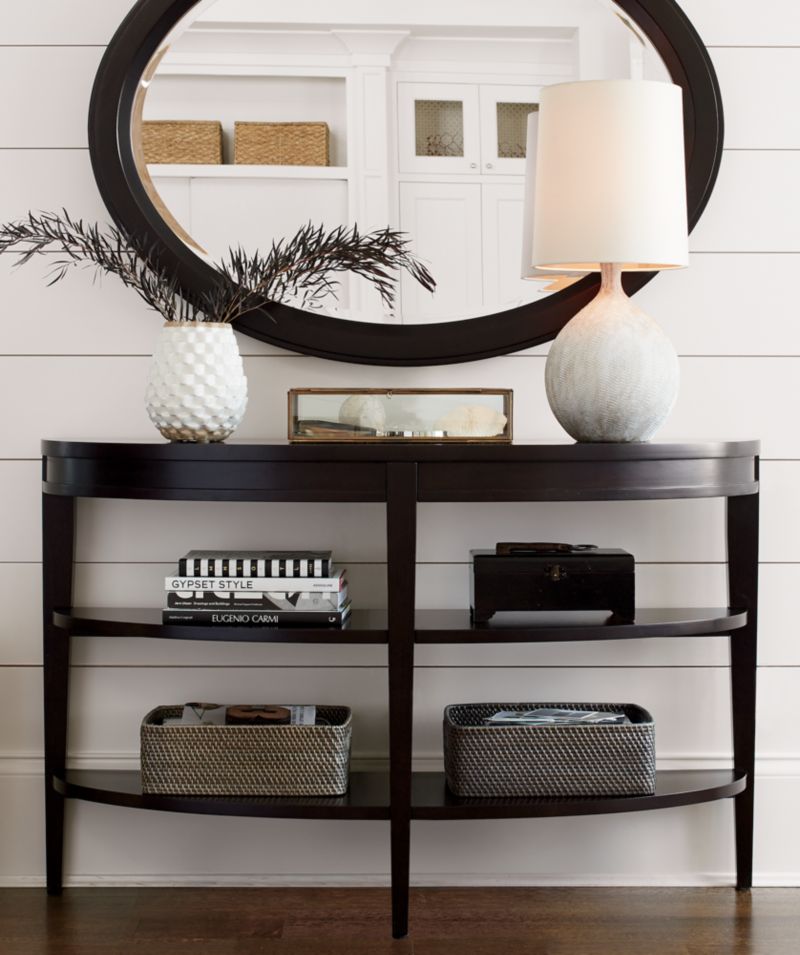 Colette Oval Mirror + Reviews | Crate and Barrel
