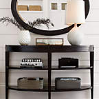 Colette Oval Mirror + Reviews | Crate and Barrel