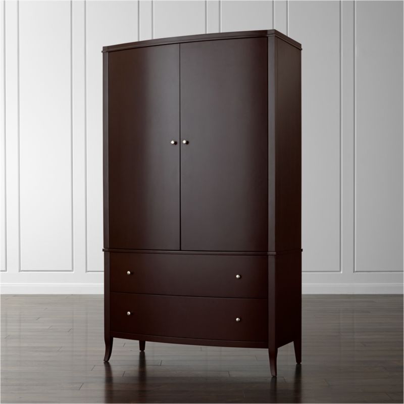 Colette Armoire in Armoires   Reviews  Crate and Barrel
