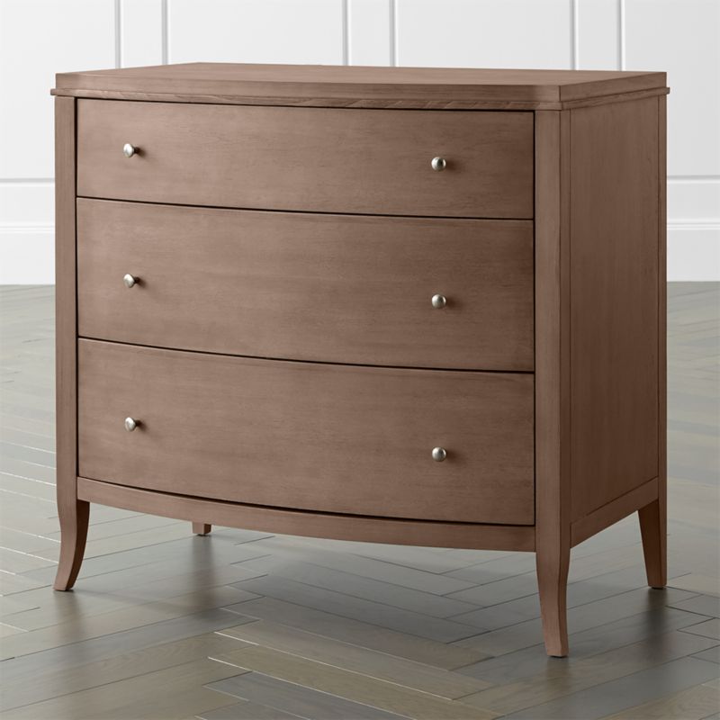 Colette Driftwood 3 Drawer Chest Reviews Crate And Barrel