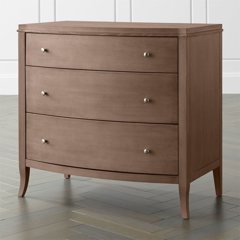 Colette Driftwood 3 Drawer Chest Reviews Crate And Barrel   ColetteDriftwood3DrwChstSHF17 1x1