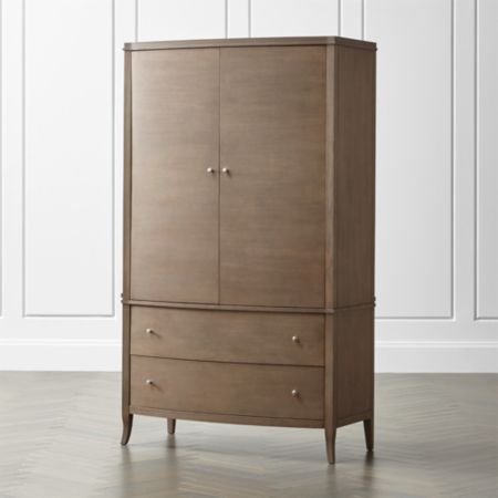 Colette Driftwood Armoire Reviews Crate And Barrel