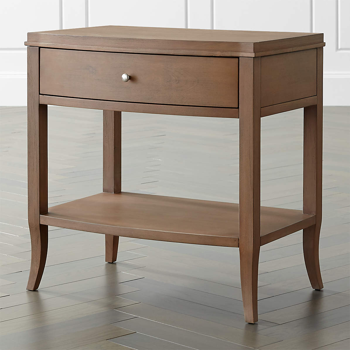 Colette Driftwood Nightstand Reviews Crate And Barrel