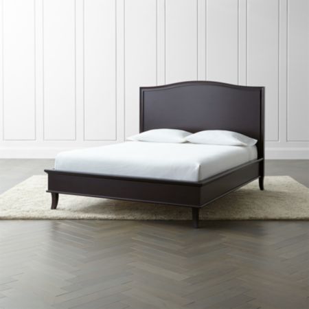 Colette Espresso Wood Bed