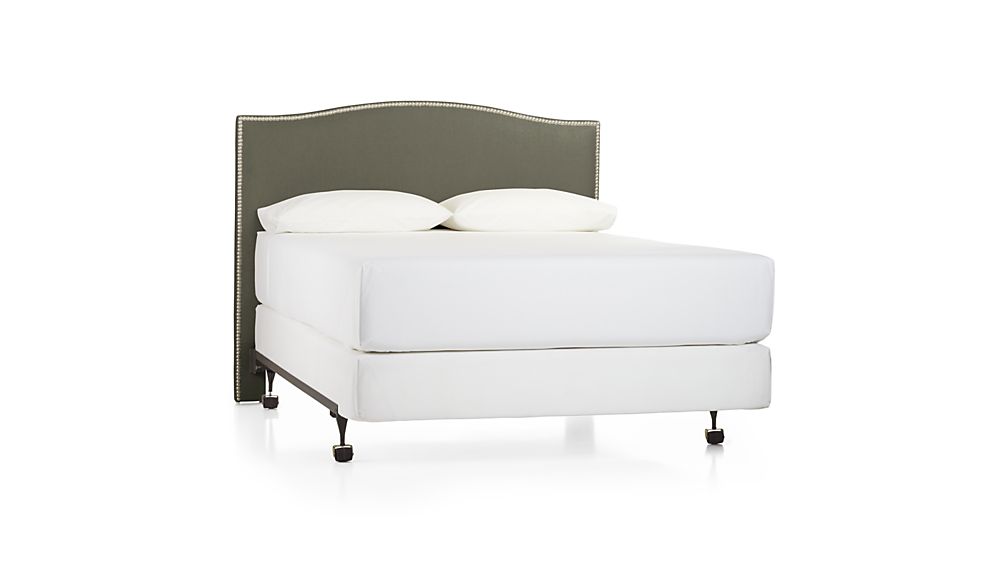 Colette Upholstered King Headboard Crate and Barrel