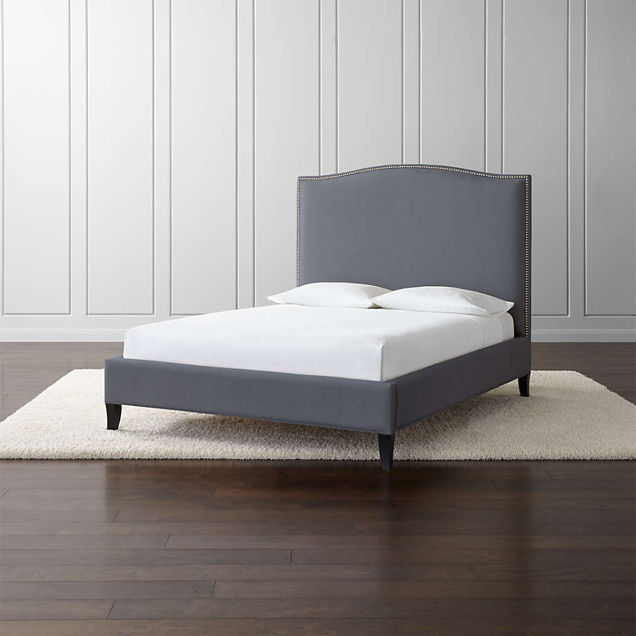 Colette Upholstered Bed 60" Crate and Barrel