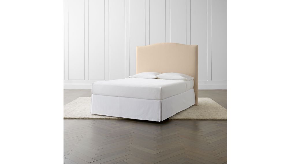 Colette Upholstered Headboard without Nailheads 60" Crate and Barrel