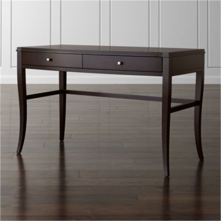 Colette Espresso Vanity Table Desk Reviews Crate And Barrel Canada