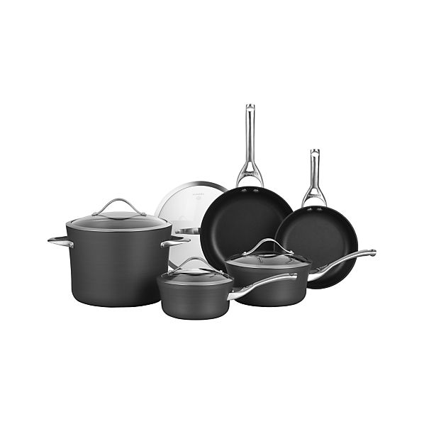 Calphalon Contemporary Non Stick 9 Piece Cookware Set With Bonus Calphalon Contemporary Non Stick 9 Piece Cookware Set With Bonus