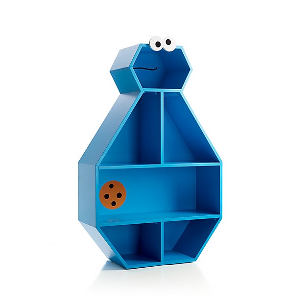 Sesame Street Cookie Monster Bookcase Reviews Crate And Barrel