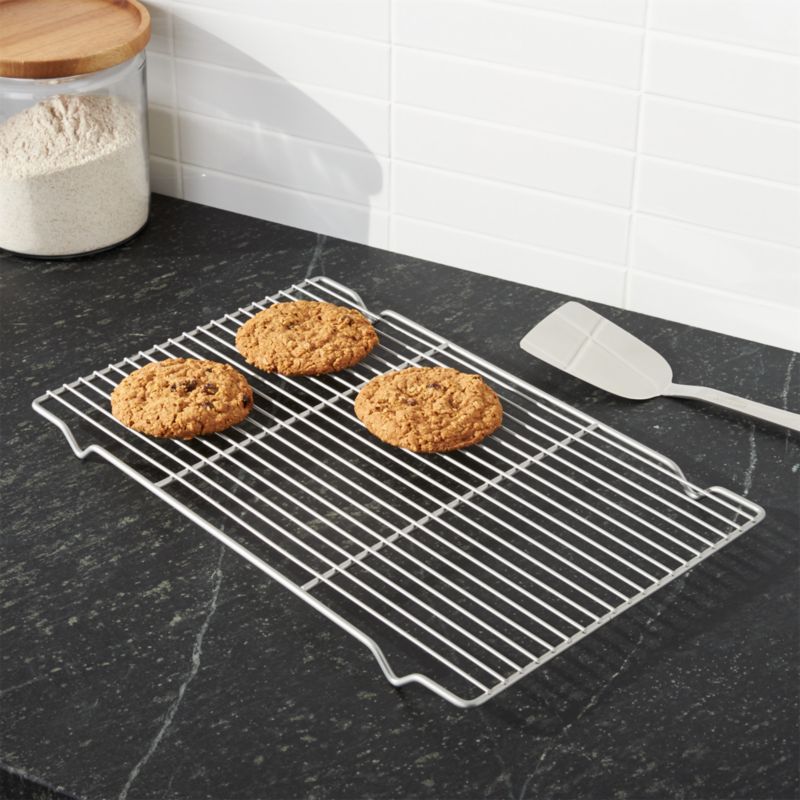 cookie cooling rack in oven