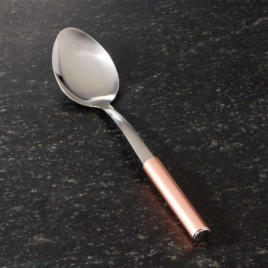 Spoon with Copper Handle + Reviews Crate and Barrel
