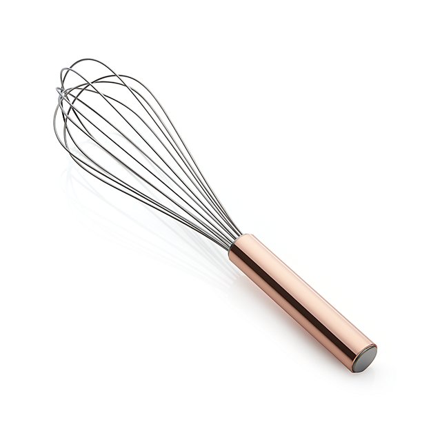 Whisk with Copper Handle | Crate and Barrel