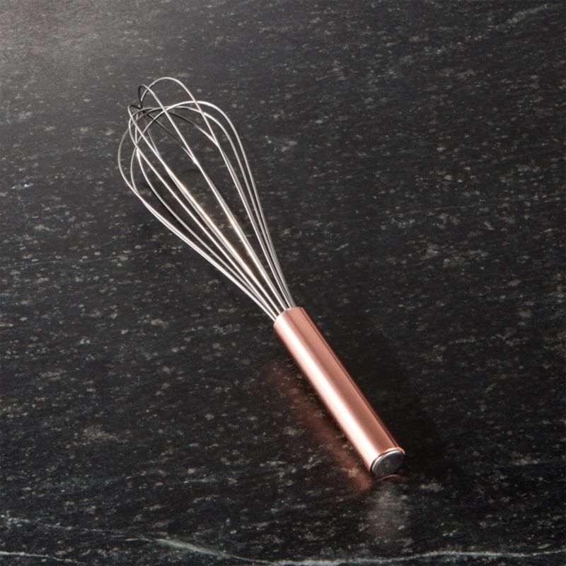 Whisk with Copper Handle + Reviews | Crate and Barrel