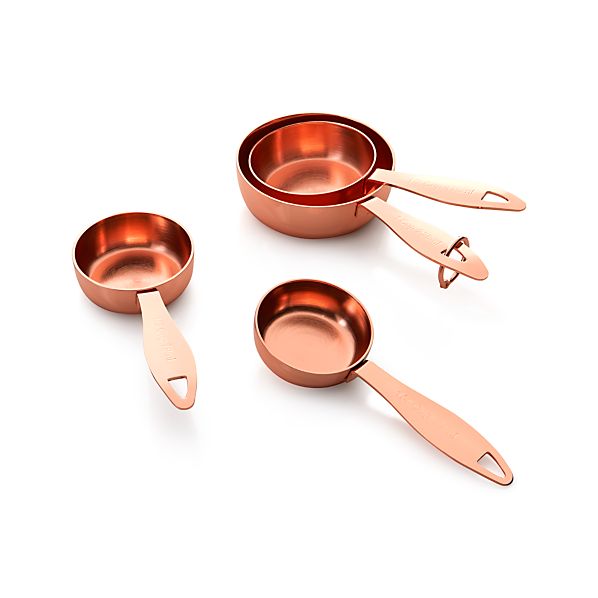 Copper Measuring Cups Set Of 4 Reviews Crate And Barrel Canada