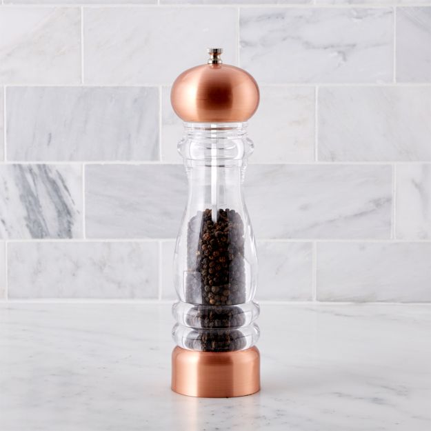 Copper Pepper Mill Reviews Crate And Barrel