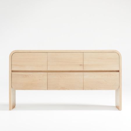 Cortez Natural Floating Dresser Crate And Barrel