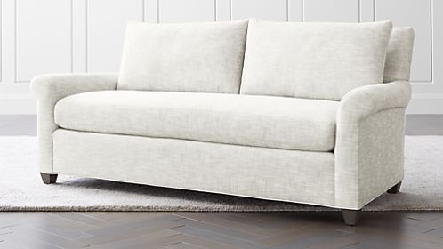 Sofas Couches And Loveseats Crate Barrel Cortina Apartment Sofa
