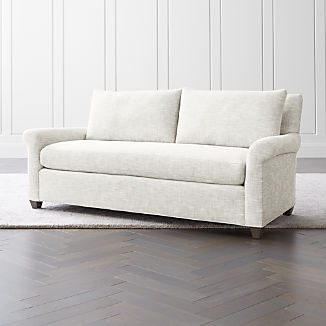 Small Sofas Crate And Barrel Cortina Apartment Sofa