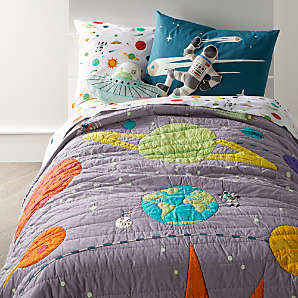 outer space comforter twin