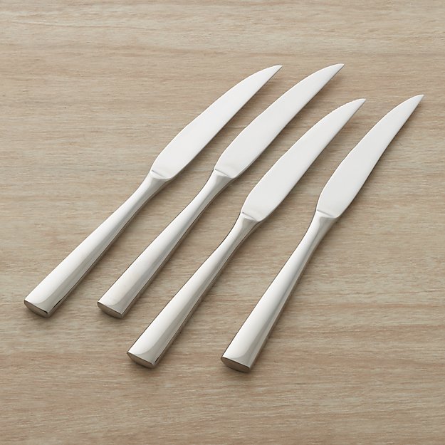Couture Steak Knives, Set of 4 Crate and Barrel