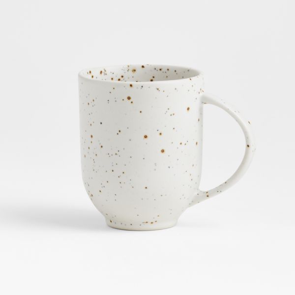 Craft 11.5-oz. Speckled White Stoneware Mug