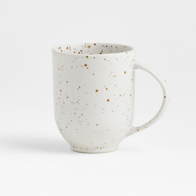 Craft 11.5-oz. Speckled White Stoneware Mug