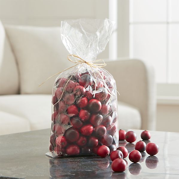 Cranberry Bowl Filler Reviews Crate And Barrel