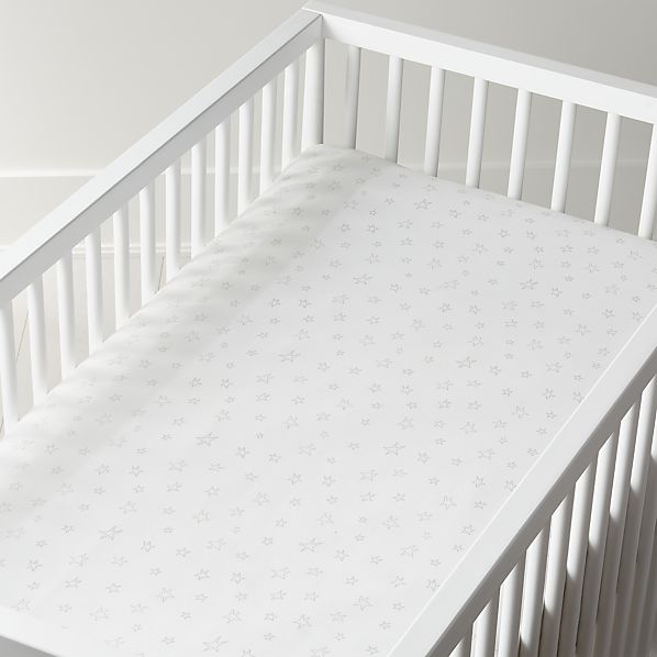 cream crib sheets