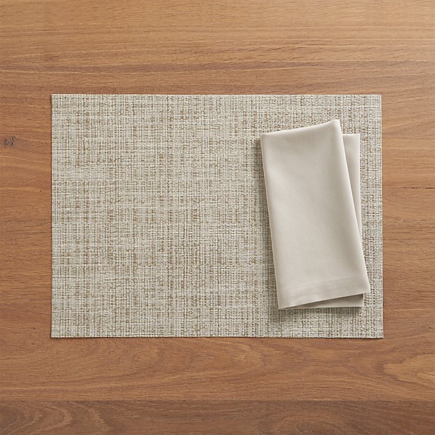 chilewich 174 crepe neutral vinyl placemat and fete dove chilewich 174 crepe neutral vinyl placemat and fete dove