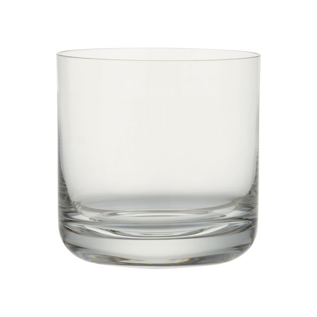 Crescent 10 oz. Double OldFashioned Glass + Reviews Crate and Barrel
