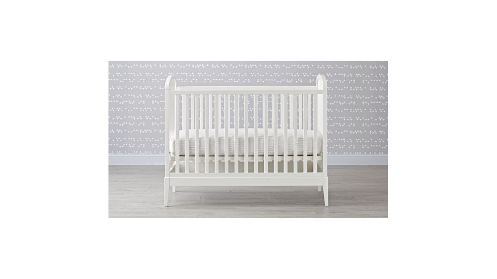 Archway White Convertible Crib Crate and Barrel