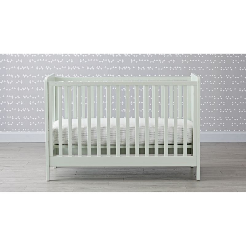 Carousel Mint Crib Crate and Barrel