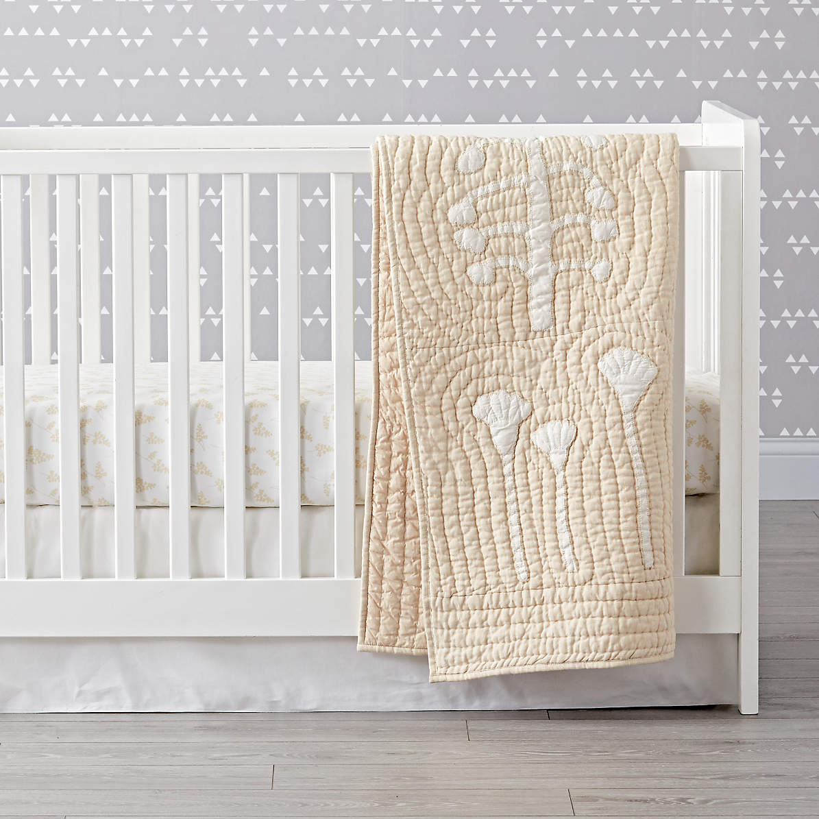 leaf baby bedding