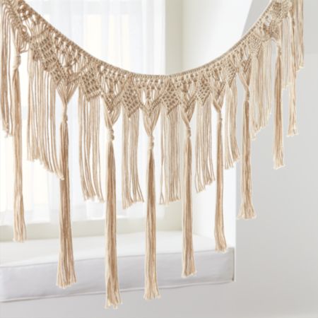 Crochet Tassel Garland Reviews Crate And Barrel