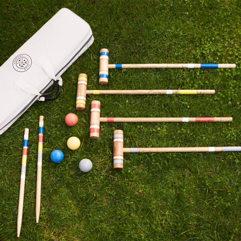 Croquet Set + Reviews Crate and Barrel