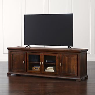 Clearance Outlet Furniture Sofas And Dining Tables Crate Barrel Crowne 72 Media Console